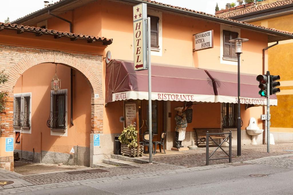 Hotel Antica Fonte ブレシア エクステリア 写真